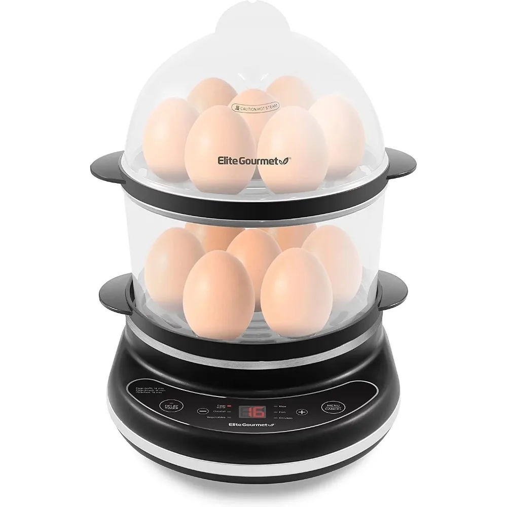 Programmable Double Egg Cooker / Egg Steamer