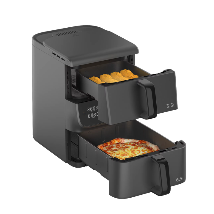 10L Upper and Lower Dual Core Air Fryer Factory Wholesale Customized Home Air Fryers for Rv Ovens Electrical Appliances